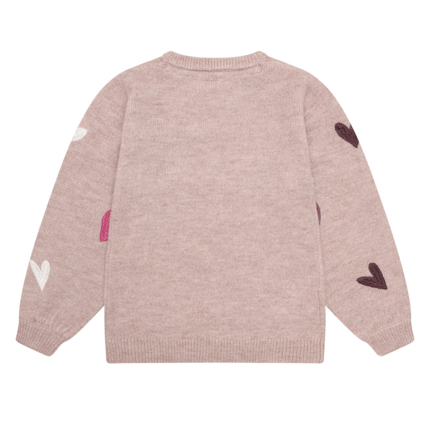 Pull Tricot Coeur 3-12-Minymo-AC1-124443-6510-CLÉMENT
