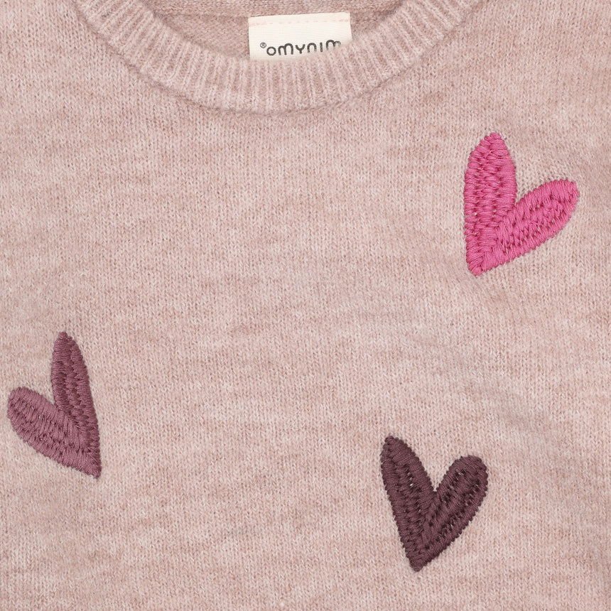 Pull Tricot Coeur 3-12-Minymo-AC1-124443-6510-CLÉMENT