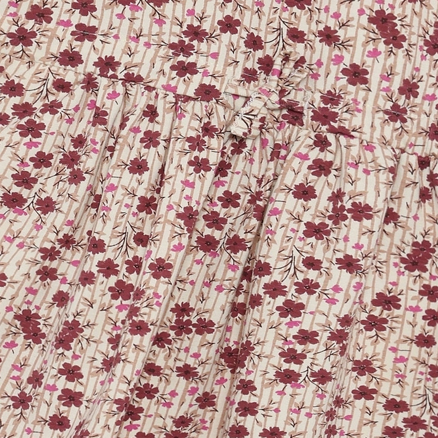 Robe Imprimée Fleur 3-12-Minymo-AC1-124453-1026-CLÉMENT