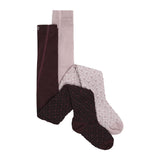 Collant Coeur (2) Pointures 4-11-Minymo-Prune-4-5-AC1-124466-6599-CLÉMENT