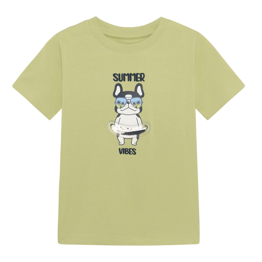 T-shirt Sumer Vibes 6ans-Minymo-Vert-6-AC1-134304-9423-CLÉMENT