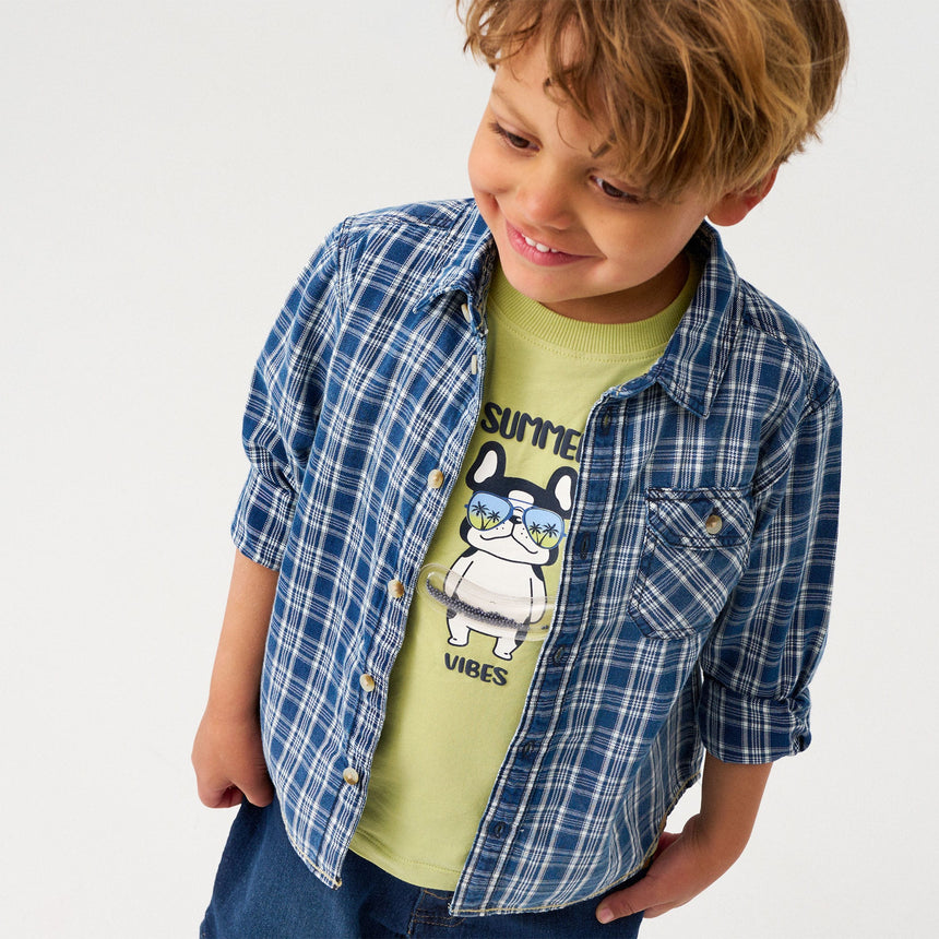 T-shirt Sumer Vibes 6ans-Minymo-AC1-134304-9423-CLÉMENT