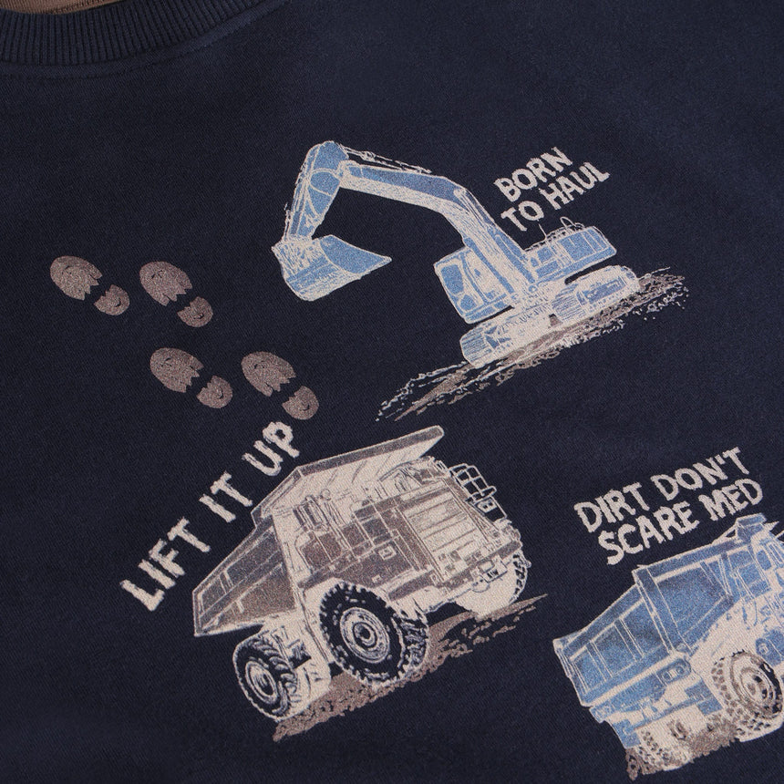 T-shirt Construction 3-8ans-Minymo-AC1-134401-7997-CLÉMENT