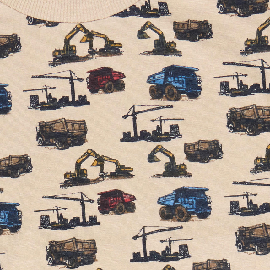 T-shirt Imprimé Construction 3-8ans-Minymo-AC1-134403-1206-CLÉMENT