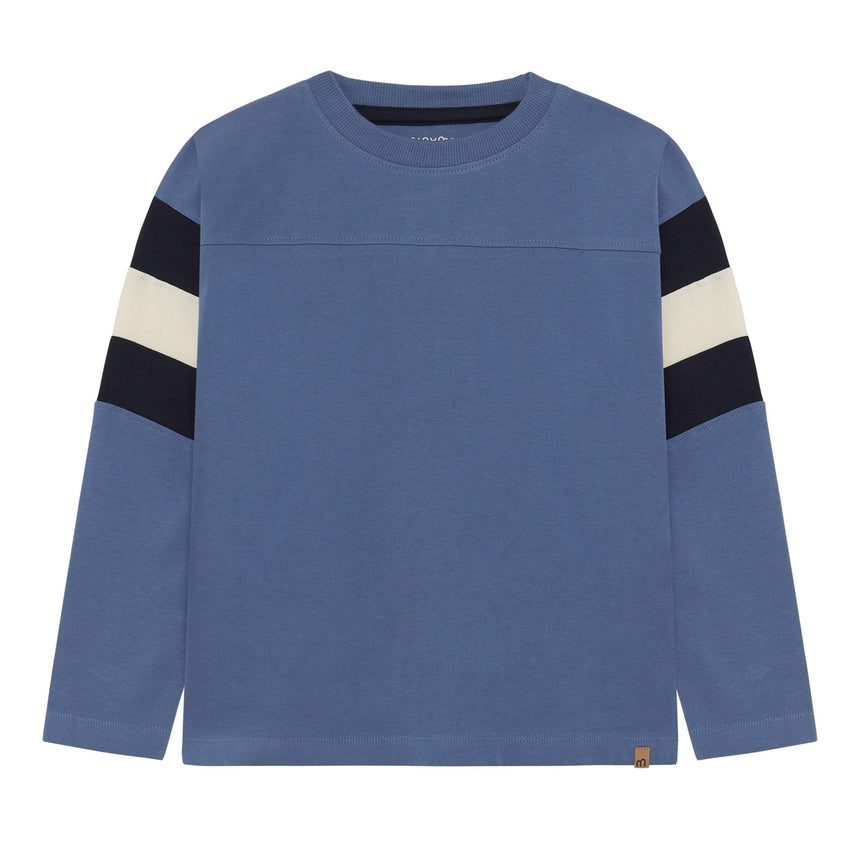 T-shirt Décontracté Bleu 3-8ans-Minymo-Bleu-3-AC1-134404-7900-CLÉMENT