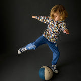 T-shirt Imprimé Ballon Sport 3-8ans-Minymo-AC1-134457-7900-CLÉMENT