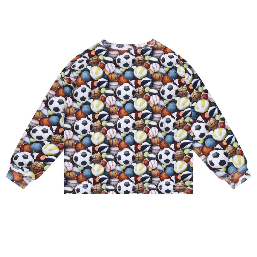 T-shirt Imprimé Ballon Sport 3-8ans-Minymo-AC1-134457-7900-CLÉMENT