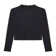 T-shirt Côtelé Brillant 4-14ans-Minymo-Noir-4-AC1-144400-1061-CLÉMENT