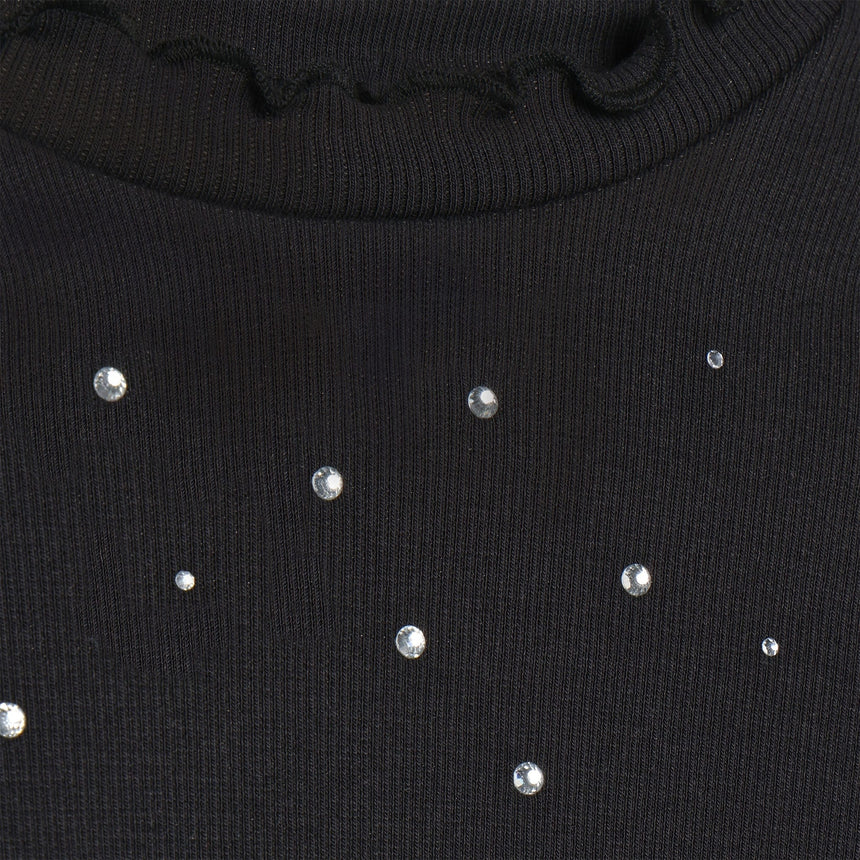 T-shirt Côtelé Brillant 4-14ans-Minymo-AC1-144400-1061-CLÉMENT