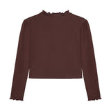 T-shirt Côtelé Brillant 4-14ans-Minymo-AC1-144400-6599-CLÉMENT