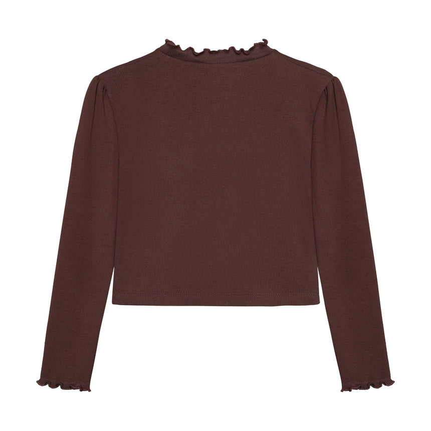 T-shirt Côtelé Brillant 4-14ans-Minymo-AC1-144400-6599-CLÉMENT