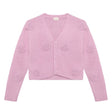 Cardigan Tricot Fleur 4-14ans-Minymo-Rose-4-AC1-144413-6204-CLÉMENT