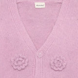 Cardigan Tricot Fleur 4-14ans-Minymo-AC1-144413-6204-CLÉMENT