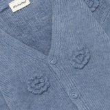 Cardigan Tricot Fleur 4-14ans-Minymo-AC1-144413-7900-CLÉMENT