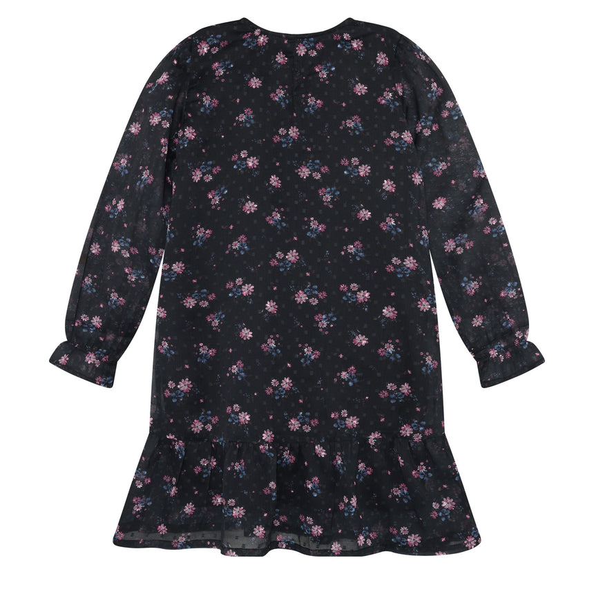 Robe Imprimée Fleur 4-14ans-Minymo-AC1-144415-1061-CLÉMENT
