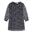 Robe Imprimée Fleurs 4-14ans-Minymo-Marine-4-AC1-144437-7997-CLÉMENT