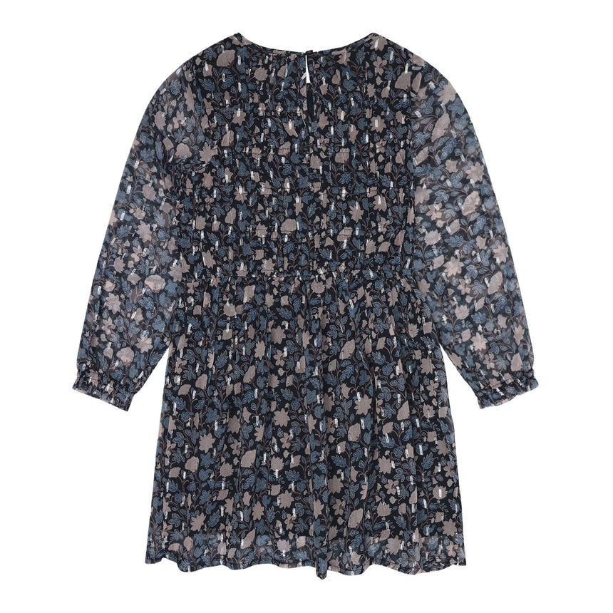 Robe Imprimée Fleurs 4-14ans-Minymo-AC1-144437-7997-CLÉMENT