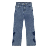 Jeans Évasé Coeur 4-14ans-Minymo-Denim-4-AC1-144443-7151-CLÉMENT