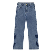 Jeans Évasé Coeur 4-14ans-Minymo-Denim-4-AC1-144443-7151-CLÉMENT