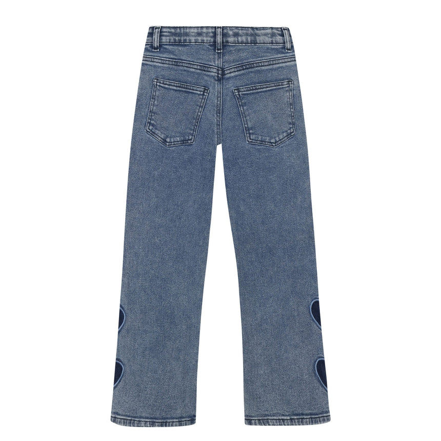 Jeans Évasé Coeur 4-14ans-Minymo-AC1-144443-7151-CLÉMENT