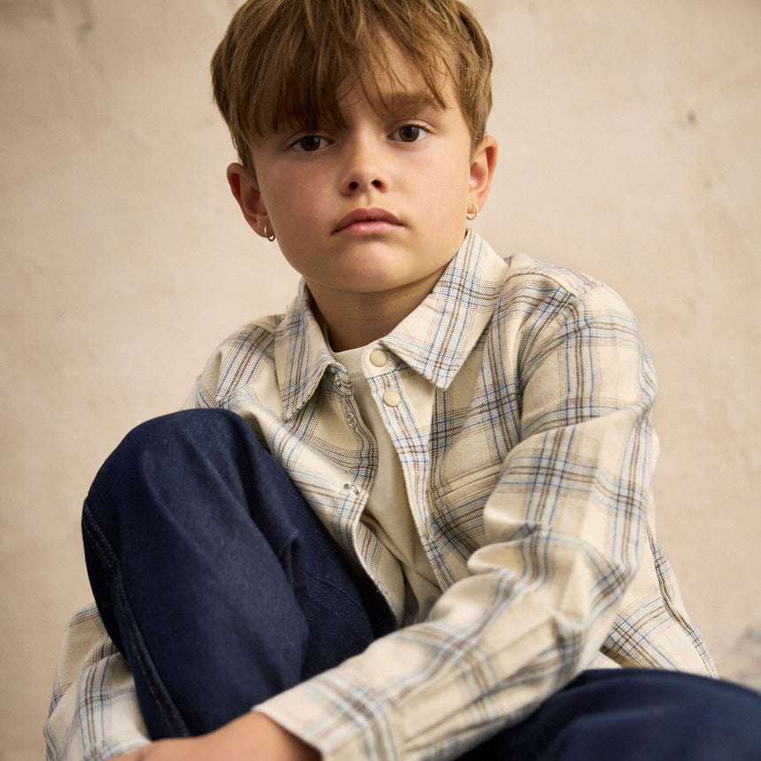 Chemise Carreaux 4-8ans-Minymo-AC1-154429-1026-CLÉMENT