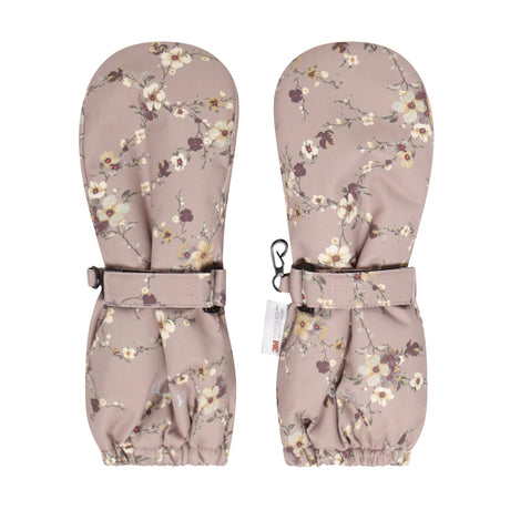 Mitaine Imprimé Fleurs 2-8ans-Minymo-Rose-2-4-AC1-164413-6510-CLÉMENT