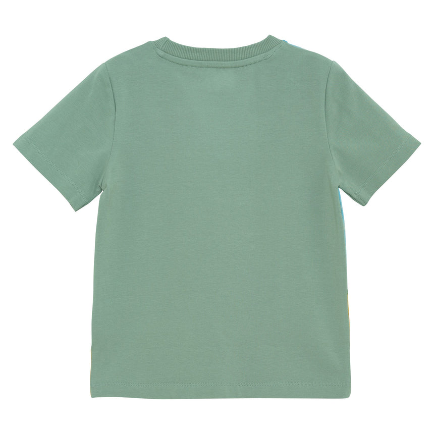 T-shirt Tracteur Vert 3-8ans-Minymo-AC1-7016-CLÉMENT
