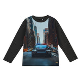 T-shirt Auto Police 3-8ans-Minymo-Charcoal-3-AC1-7017-CLÉMENT