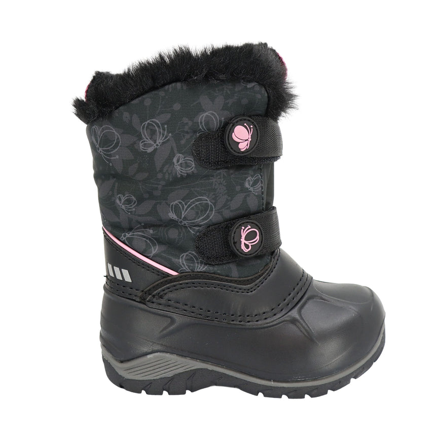 Bottes Frosty Noir Pointures 5-10-Acton-Noir-4 B-ACV-A8407-C10-CLÉMENT