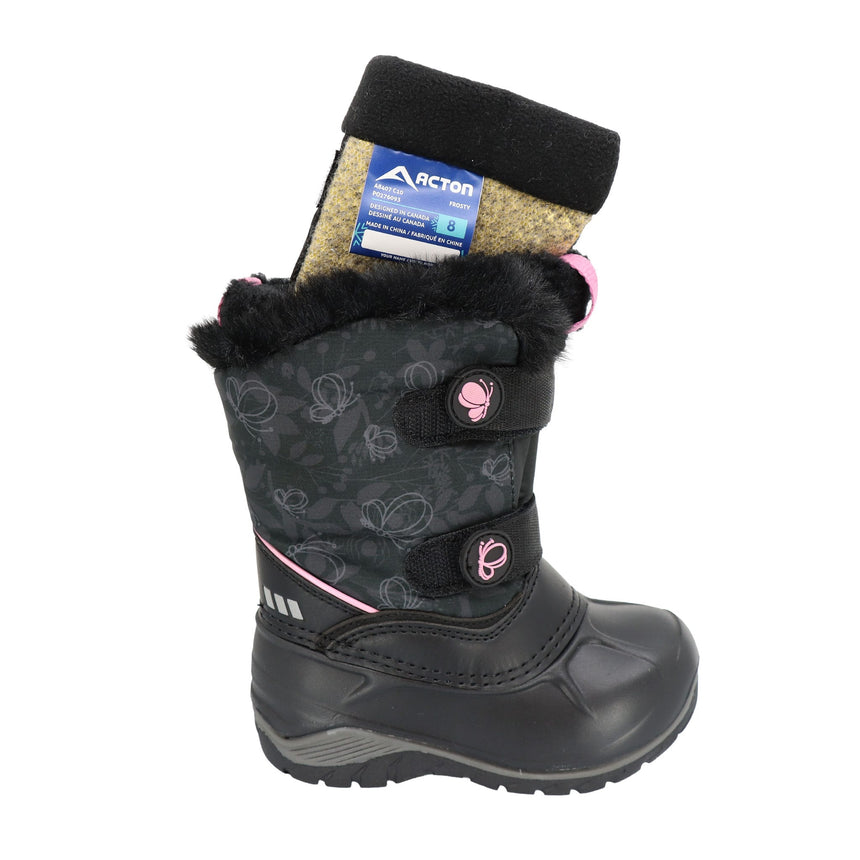 Bottes Frosty Noir Pointures 5-10-Acton-ACV-A8407-C10-CLÉMENT