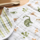 Bavoir Burpy en mousseline de coton Essentials - Dinosaures-Aden + Anais-ADE-EBBC10027-CLÉMENT