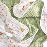 Couverture en Mousseline de Coton - Sage Woodland-Aden + Anais-ADE-EMBC10028-CLÉMENT