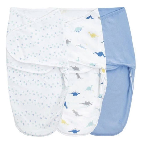 Sac d'Emmaillotage Minky Easy (3) - Dino-Aden + Anais-ADE-EWSK30003-CLÉMENT