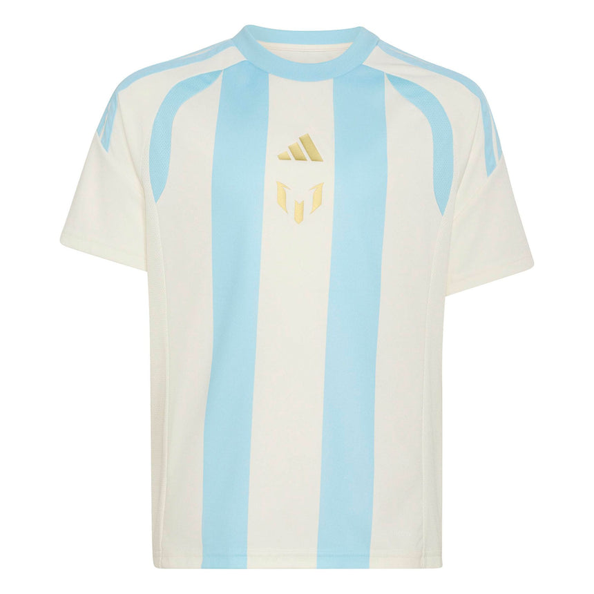 T-shirt Messi 8-16ans-Adidas-Ivoire-S-ADI-KG3567-CLÉMENT