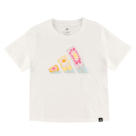 T-shirt Graphic 8-16ans-Adidas-Blanc-S-ADI-KK6821-CLÉMENT
