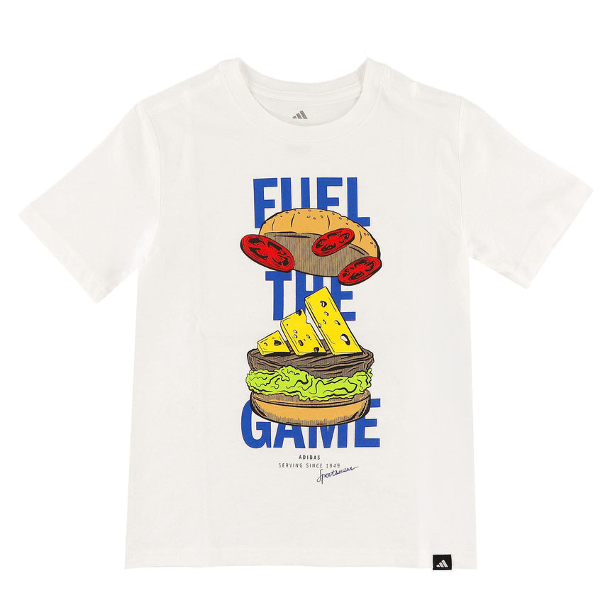 T-shirt Fuel The Game 8-16ans-Adidas-Blanc-S-ADI-KL6878-CLÉMENT