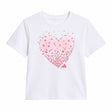 T-shirt Graphic Heart 8-16ans-Adidas-Blanc-S-ADI-KL6909-CLÉMENT