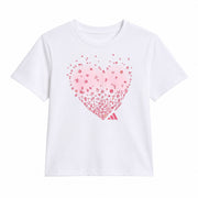 T-shirt Graphic Heart 8-16ans-Adidas-Blanc-S-ADI-KL6909-CLÉMENT