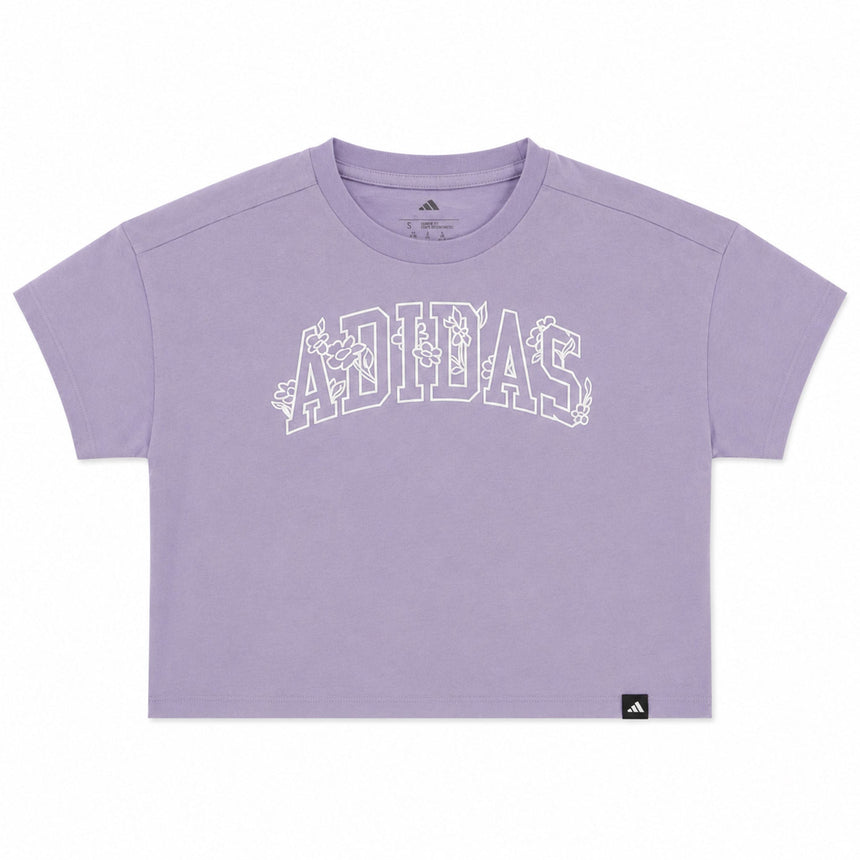T-shirt Drop Shoulder 8-16ans-Adidas-Lilas-S-ADI-KL6913-CLÉMENT