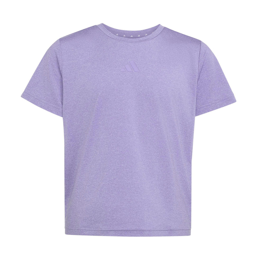 T-shirt Sports Icon 8-16ans-Adidas-Mauve-S-ADI-KQ6151-CLÉMENT