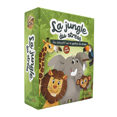 Jeu La Jungle Du Stress-Adajou-ADJ-ADJ001-JS-FR-CLÉMENT