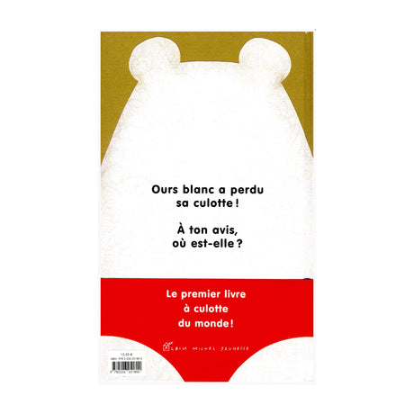 Ours Blanc A Perdu Sa Culotte-Clément - Librairie-ADP-403228-CLÉMENT