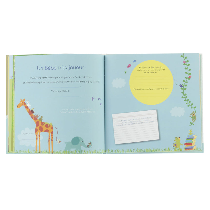 L'album de mon bébé jungle-Clément - Librairie-ADP-478808-CLÉMENT