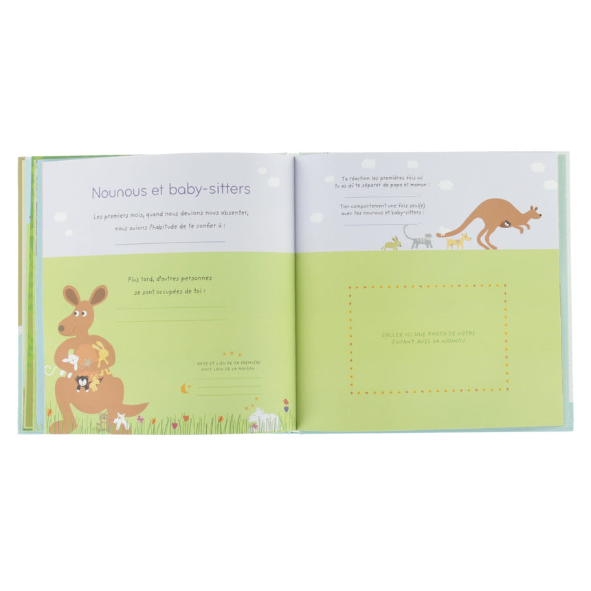 L'album de mon bébé jungle-Clément - Librairie-ADP-478808-CLÉMENT