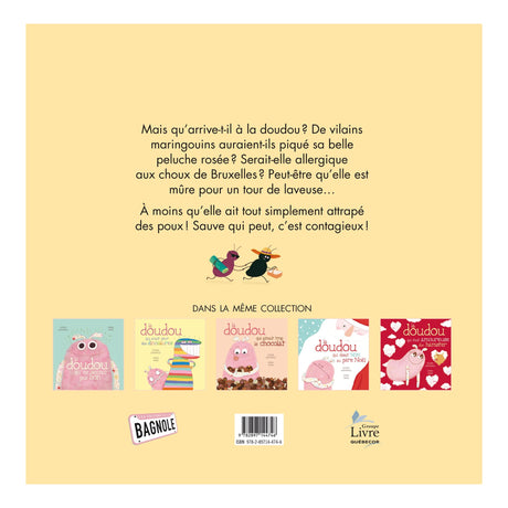 La doudou qui avait attrapé des poux-Clément - Librairie-ADP-776318-CLÉMENT