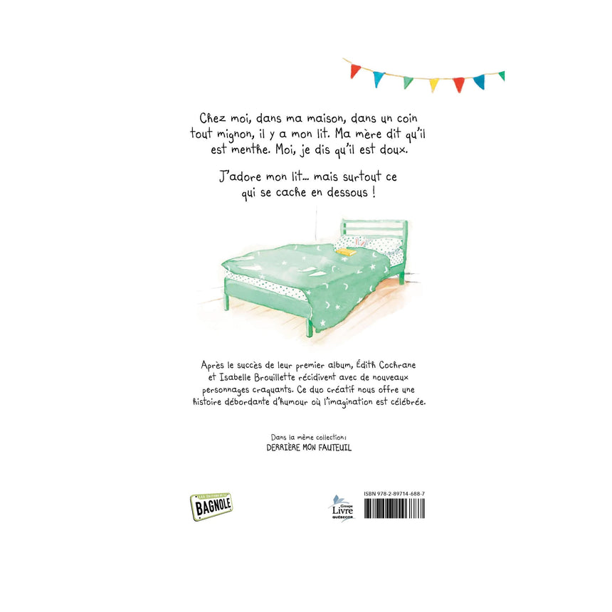 Sous Mon Lit-Clément - Librairie-ADP-804994-CLÉMENT