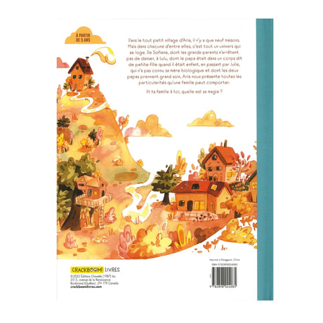 Toutes Les Familles de mon Village; Un album qui célèbre la diversité familiale sous toutes ses formes !-Clément - Librairie-ADP-807950-CLÉMENT
