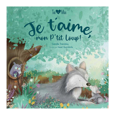 Je T'Aime Mon P'Tit Loup !-Clément - Librairie-ADP-854921-CLÉMENT