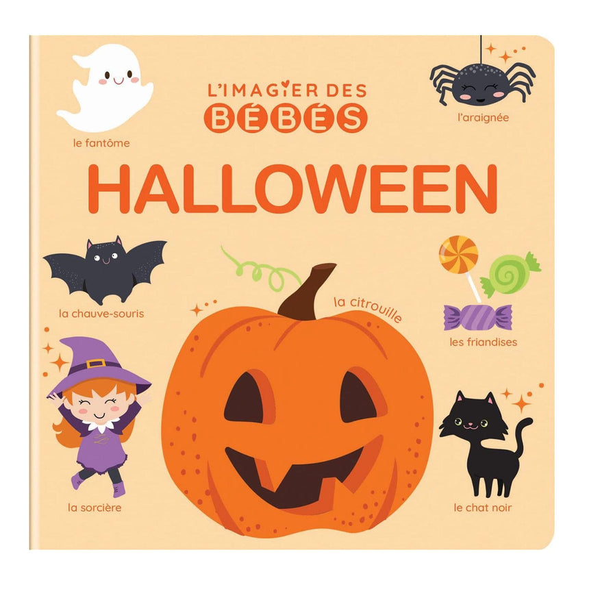 L’imagier des bébés - Halloween-Clément - Librairie-ADP-864275-CLÉMENT