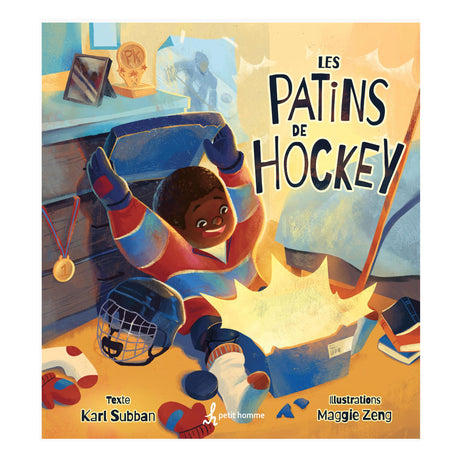 Les Patins De Hockey-Clément - Librairie-ADP-875450-CLÉMENT